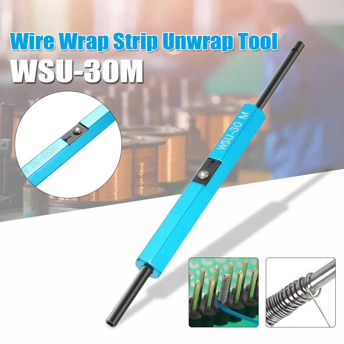 

Новое поступление, 1 шт., лента для обмотки проводов WSU, инструмент для обмотки проводов AWG 30, Высококачественная лента для прототипирования к...