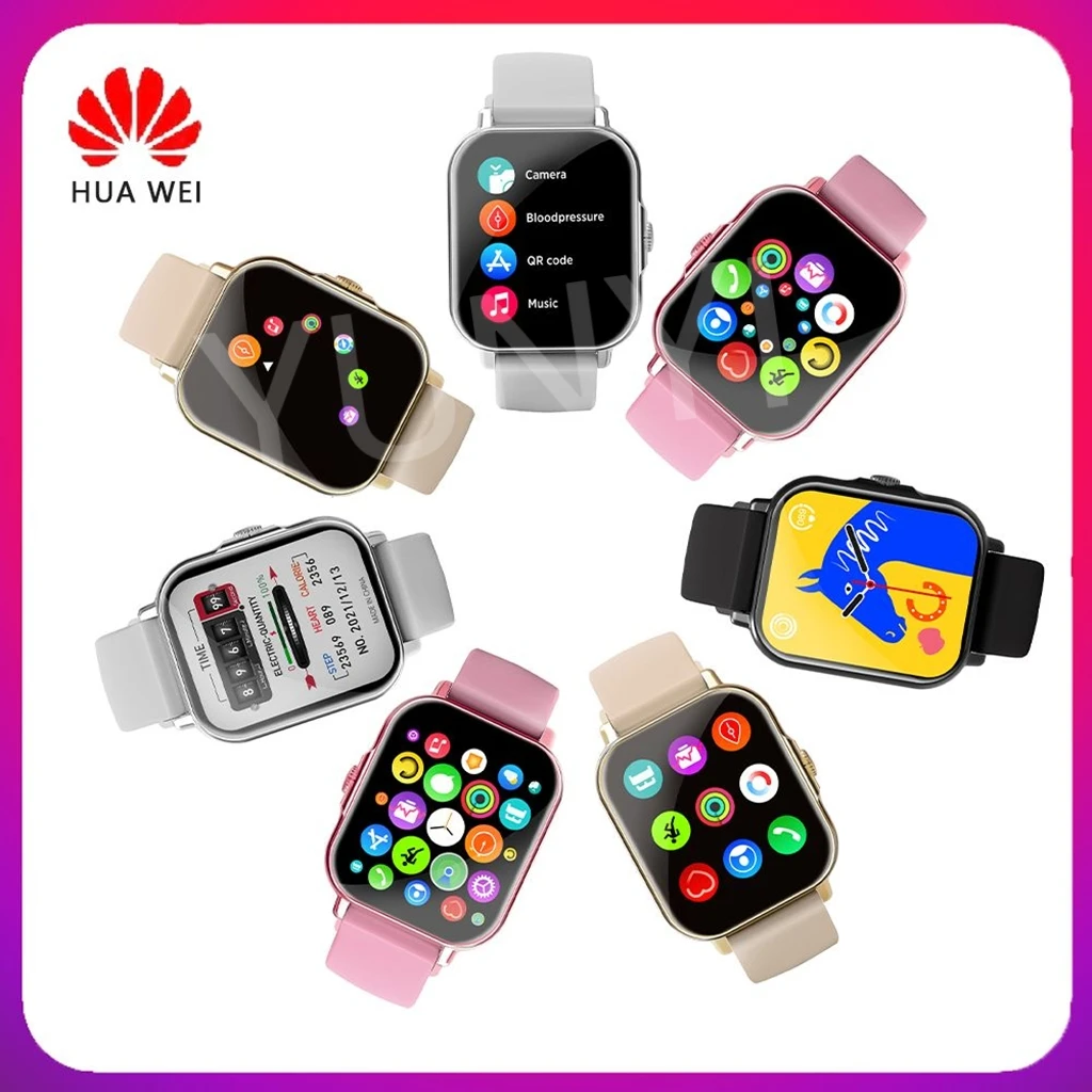 

Huawei Smart Watch Men And Women New L21plus Bluetooth Call Sleep Health Detection Alarm Clock Ip68 Sport Multifunction Smart Wa