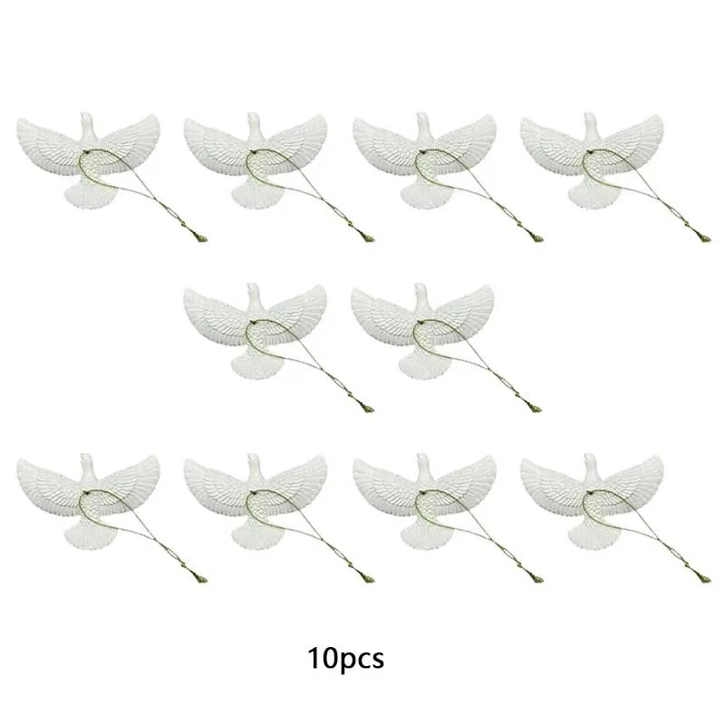 

Креативный Кулон В Виде Белого Голубя, Рождественские Украшения, Дизайн С Маленькими Крыльями, Пасторальный Стиль