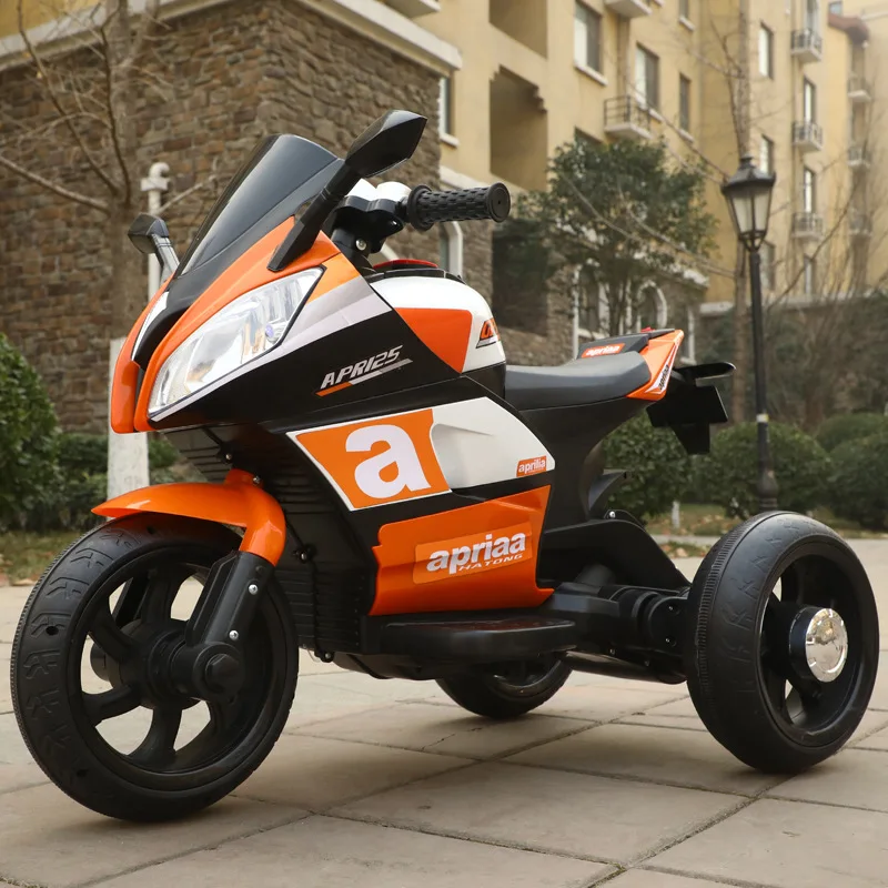 

Children's Electric Motorcycle Tricycles Can Be Used As Adult Rechargeable Strollers for Boys and Girls