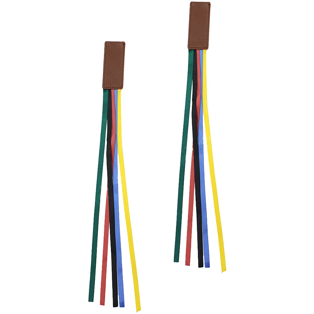 

2 Pcs Web Bookmark Ribbon Bookmarks Bookmarks Men Decorate Book Markers Men Polyester Ribbon Book Mark Student Men Decor