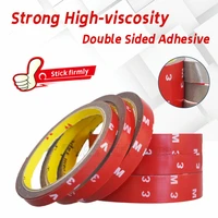 68101520 mm car home special double sided tape 2m grey strong adhesive no trace tape for panel screen repair led accessories