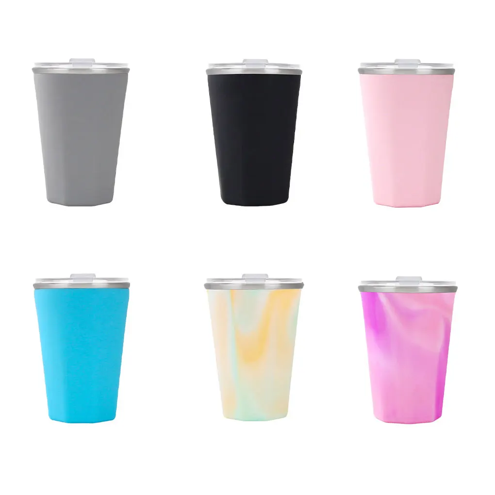 

Cooling Cup Solid Color 330ml Sealed Wide Mouth Reusable Outdoor Mug