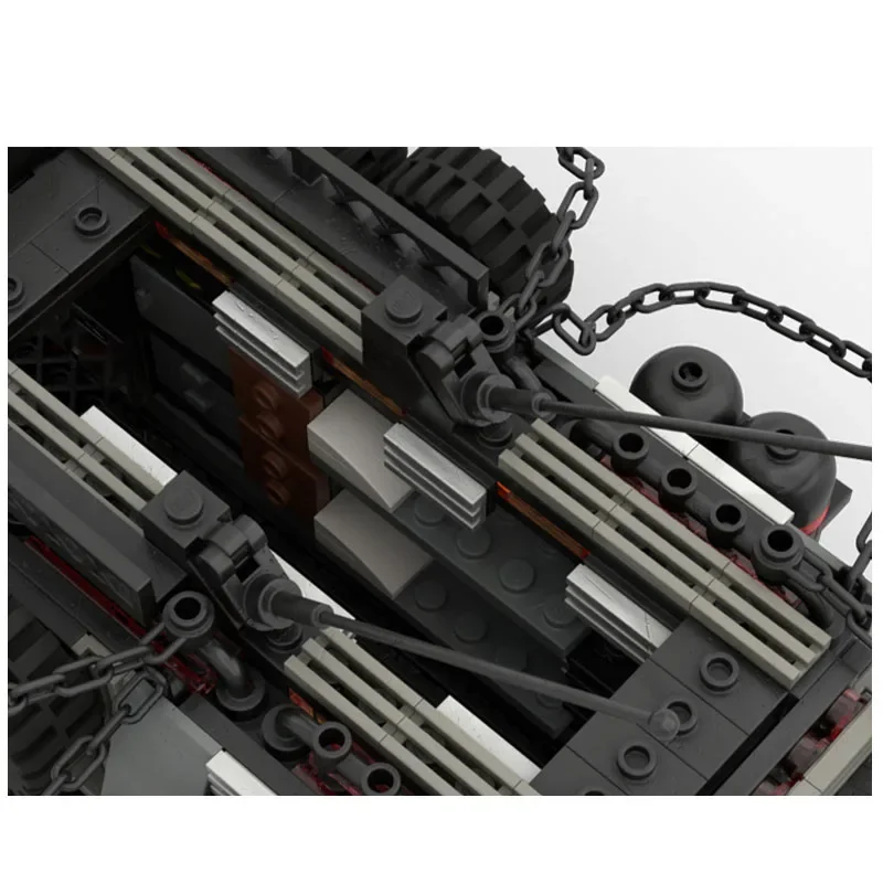 MOC-116001 знаменитая серия фильмов Desert 8x8 большой грузовик в сборе