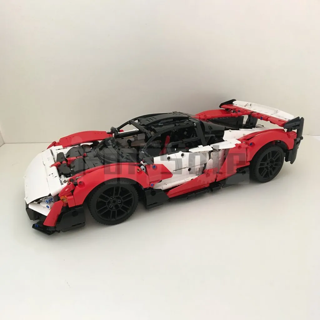 

Moc-64778 McLaren Senna Sabre by JamesJT Building Block Sport Car Puzzle Toy Model For Kids Gift