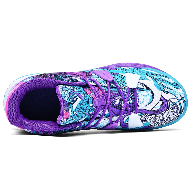 New Basketball Shoes Breathable Cushioning Anti-Slip Wear-Resistant Sneakers Gym Training Sports Basketball Sneakers Women 35-45