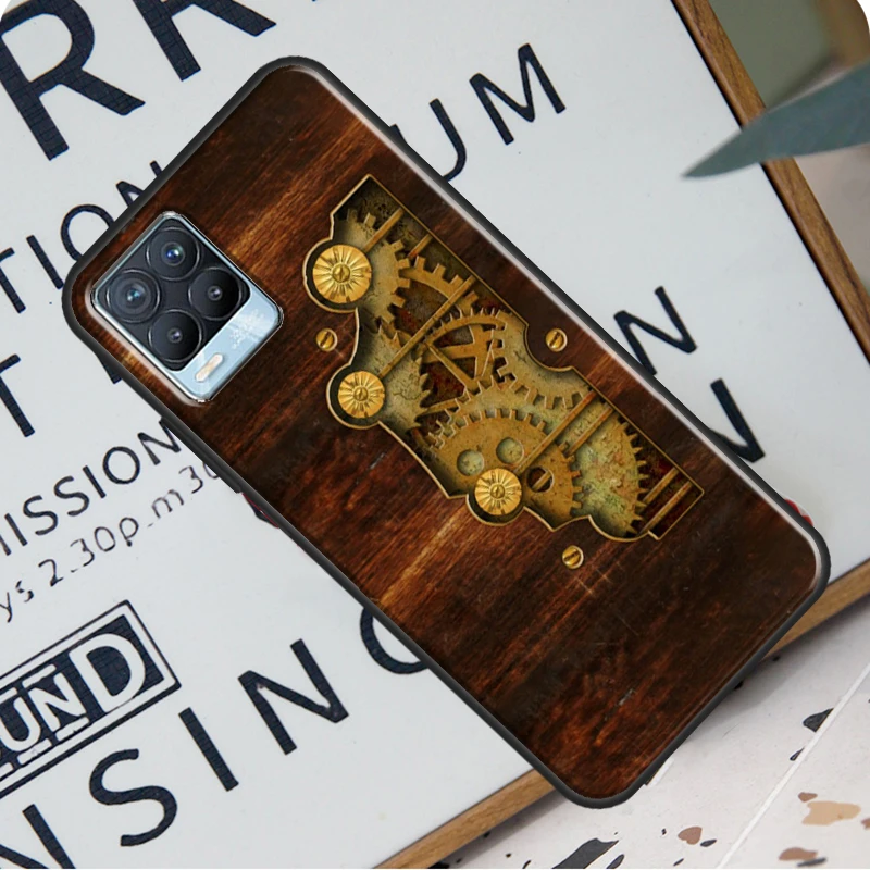 Печать узора дерева бамбука для чехла Realme GT Neo 2 Master C21 C3 8i 7 8 Pro, чехол OnePlus 9R 8T Nord2 9.