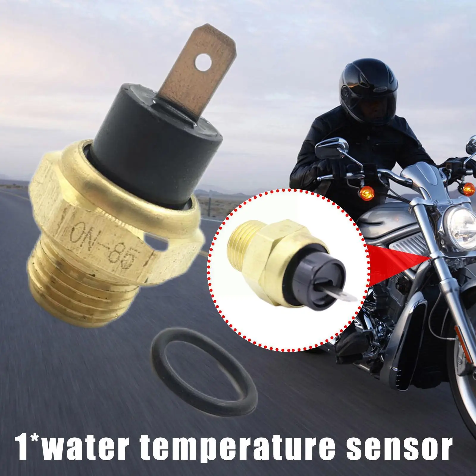 

Термостат для воды для мотоцикла Cb400 Wasp 250 Magna 250 Iron Horse 400 Q7h4