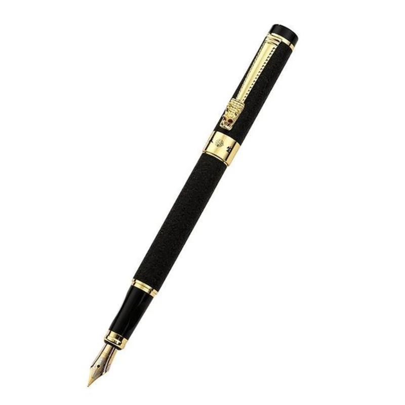 

H7EC 0.5mm for Extra Fine Metal Nib Pen Calligraphy Pen Office School Writing Tool Signature Pen Business Student Fountain Pe