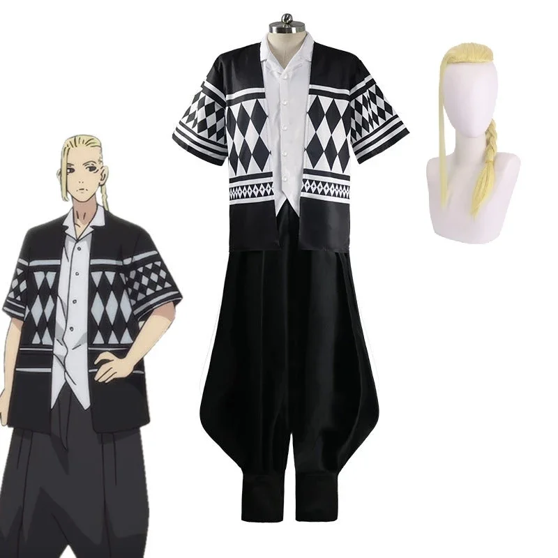 Костюм для косплея райгуджи из аниме Токийский мстители костюм ролевых игр на