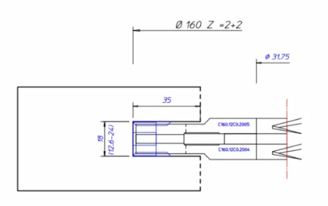 LIVTER Регулируемая фреза для фрезерного станка