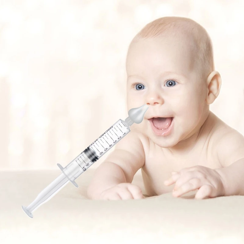 

Nasal Irrigator for Newborns Toddlers Safe Nose Cleaner 10ml Nasal P31B