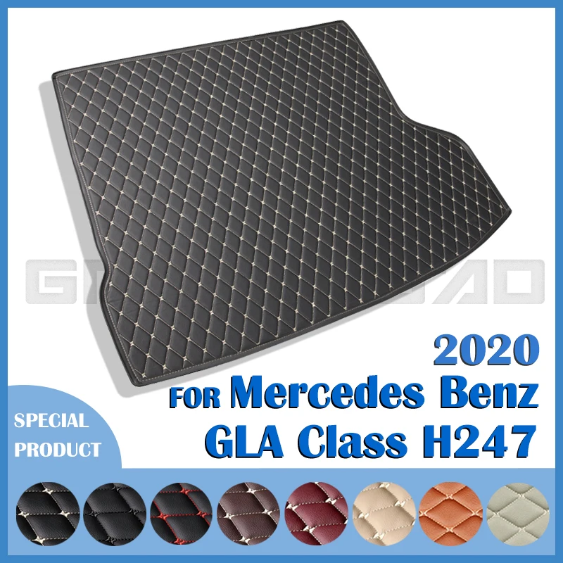 

Car Trunk Mat For Mercedes Benz GLA Class H247 2020 Custom Car Accessories Auto Interior Decoration