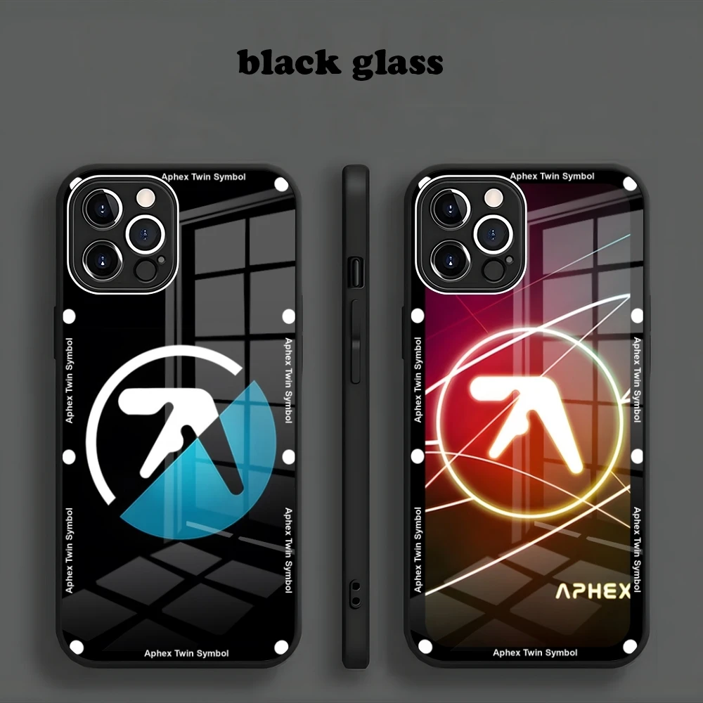 Чехол Aphex для телефона с логотипом Twin Symbol новинка Iphone 15 14 13 12 11 Pro Max X XS XR 7 8 Plus 2020 SE