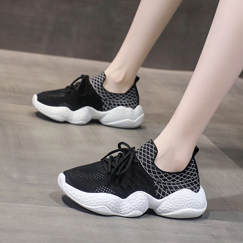 

Женские кроссовки, обувь для весны, женские кроссовки, женские кроссовки, новинка 2022, дышащая сетчатая спортивная обувь для фитнеса и бега, п...