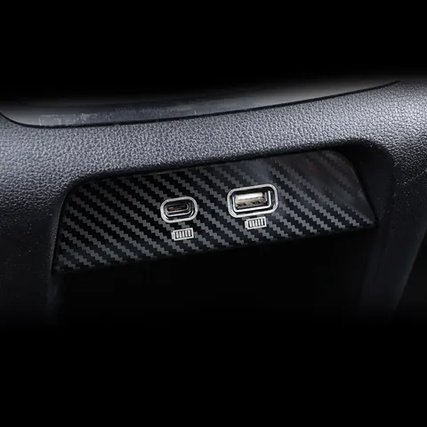 Автомобильный USB-разъем Vtear, крышка зарядного устройства, внутренняя рамка, Стайлинг, литье, украшения, аксессуары для Haval New F7 2024 2025