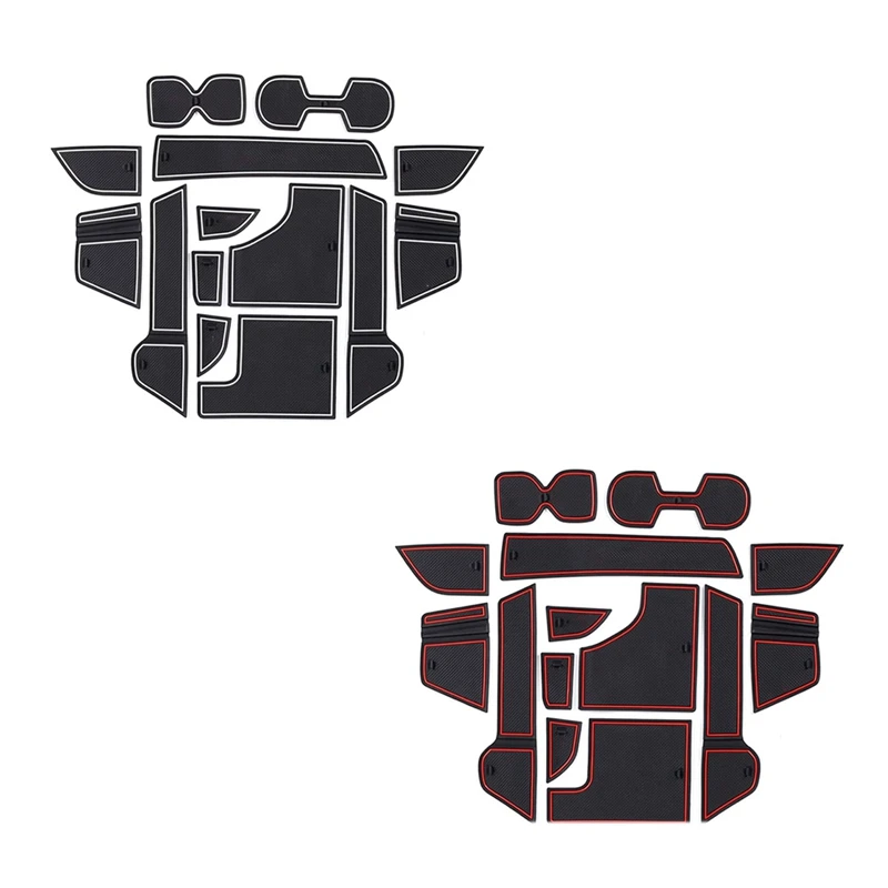 Коврик для автомобильного дверного слота нескользящий внутренний подходящий