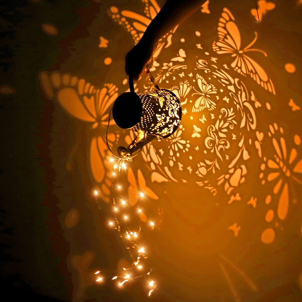 

Светильник для полива на солнечной батарее, декоративная лампа в стиле железного двора, уличные садовые подвесные металлические водонепро...