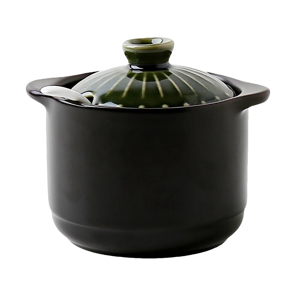 

1Set Household Ceramic Seasoning Jars Practical Seasoning Pots Kitchen Supplies (Black)