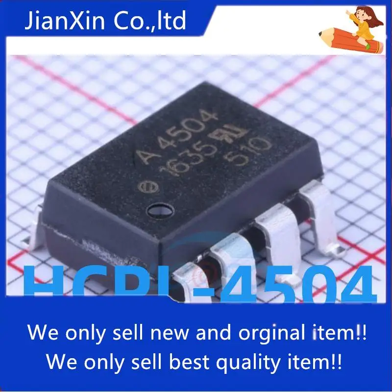 

10pcs 100% orginal new HCPL-4504 HCPL4504 A4504 full range of optocouplers in-line patch