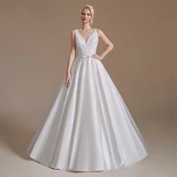 100 real picture a line wedding dress princess appliques v neck sleeveless boho beach bridal gowns robe de mari%c3%a9e custom made