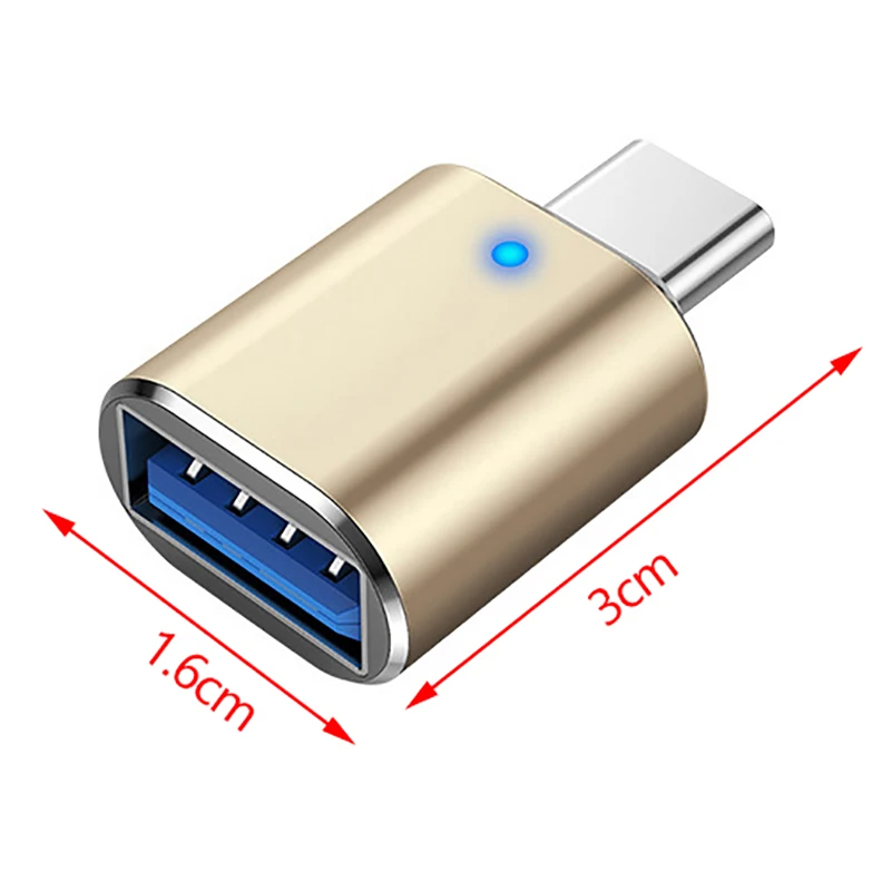 Адаптер OTG Type-C USB C к 3 0 адаптер Коннектор Type конвертер для Macbook Pro/Xiaomi/Huawei