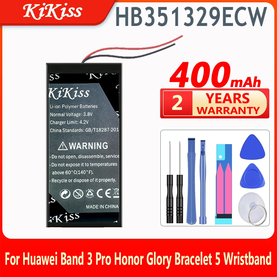 

Аккумулятор для смарт-часов KiKiss HB351329ECW, 400 мАч