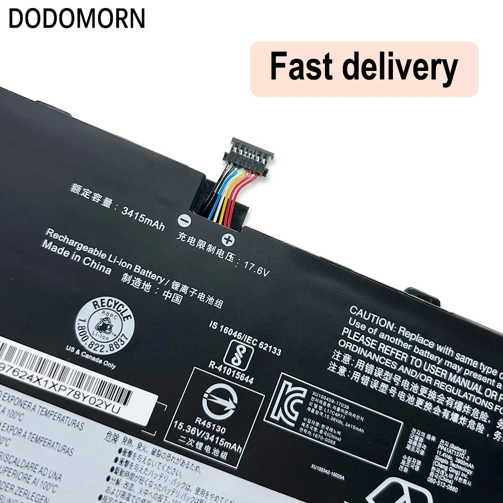 Новый аккумулятор L17C4P71 для ноутбука Lenovo ThinkPad X1 Yoga 3-го поколения (тип 20LD 20LE 20LF 20LG)