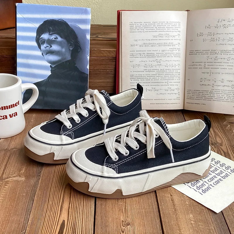 

Original Retro Ladies Canvas Shoes Classic College Casual Couple Rubber Sneakers Tennis Skateboard Baseball Shoes for Women 2023