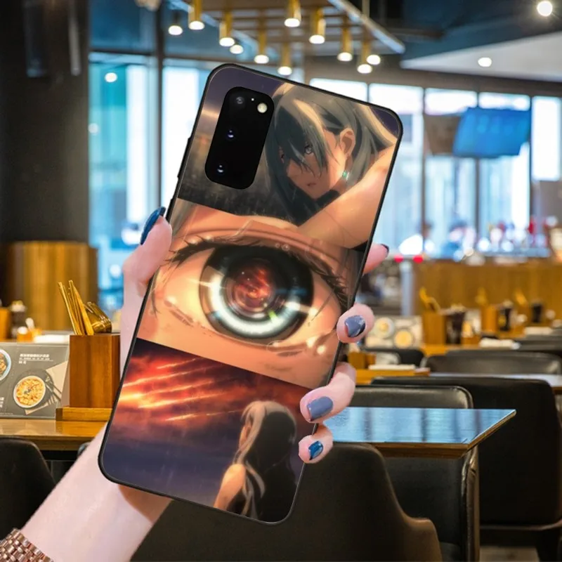 Фото Vivy -F1uorite Eye's Song чехол для телефона Samsung Galaxy S6 S7 S8 S9 S10 S21 S22 Plus сверхмягкий черный чехол для телефона №5