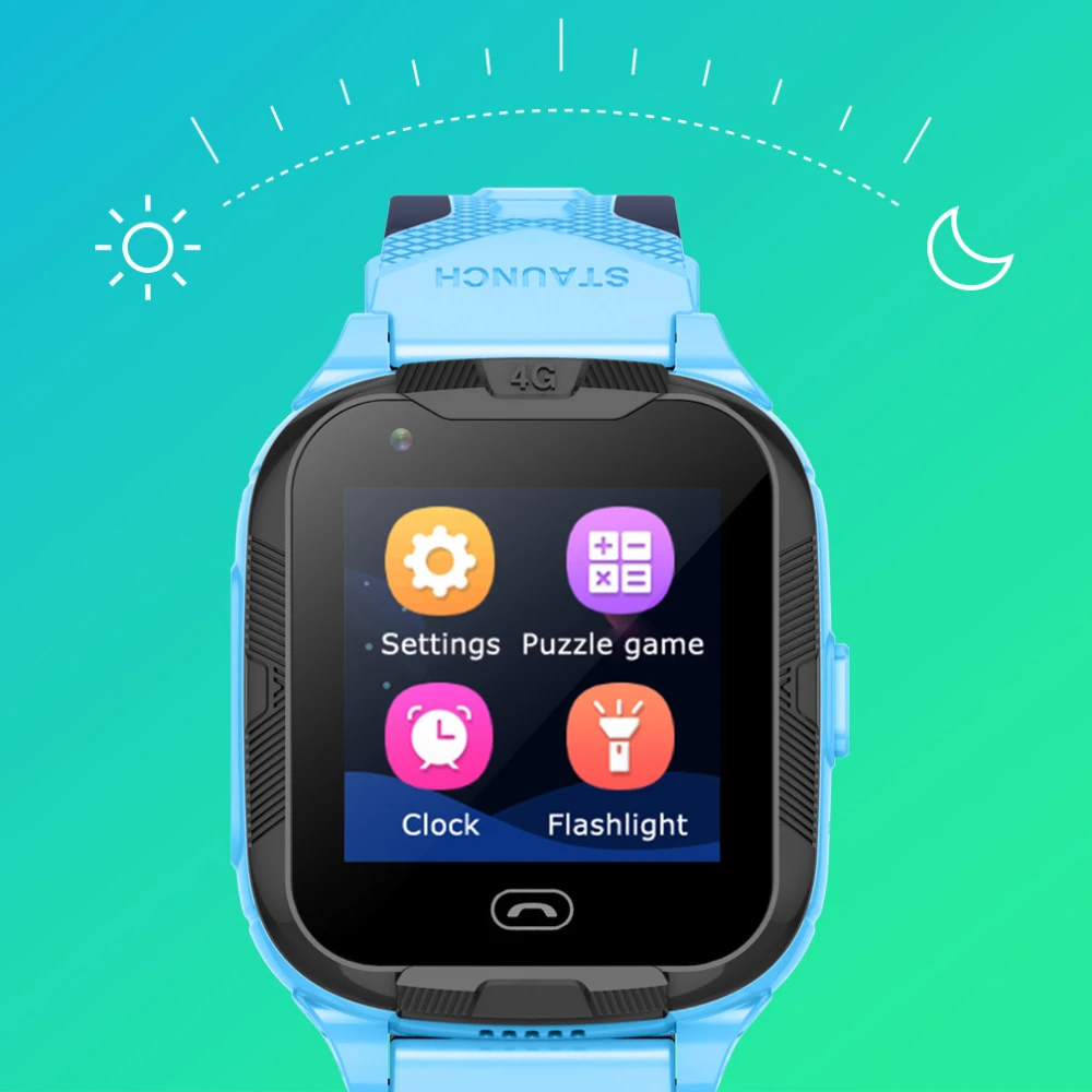 

4G Smart Kids Phone Watch Video Call GPS WIFI Position SOS Monitor Camera Waterproof Clock Child Voice Chat Smartwatch Baby