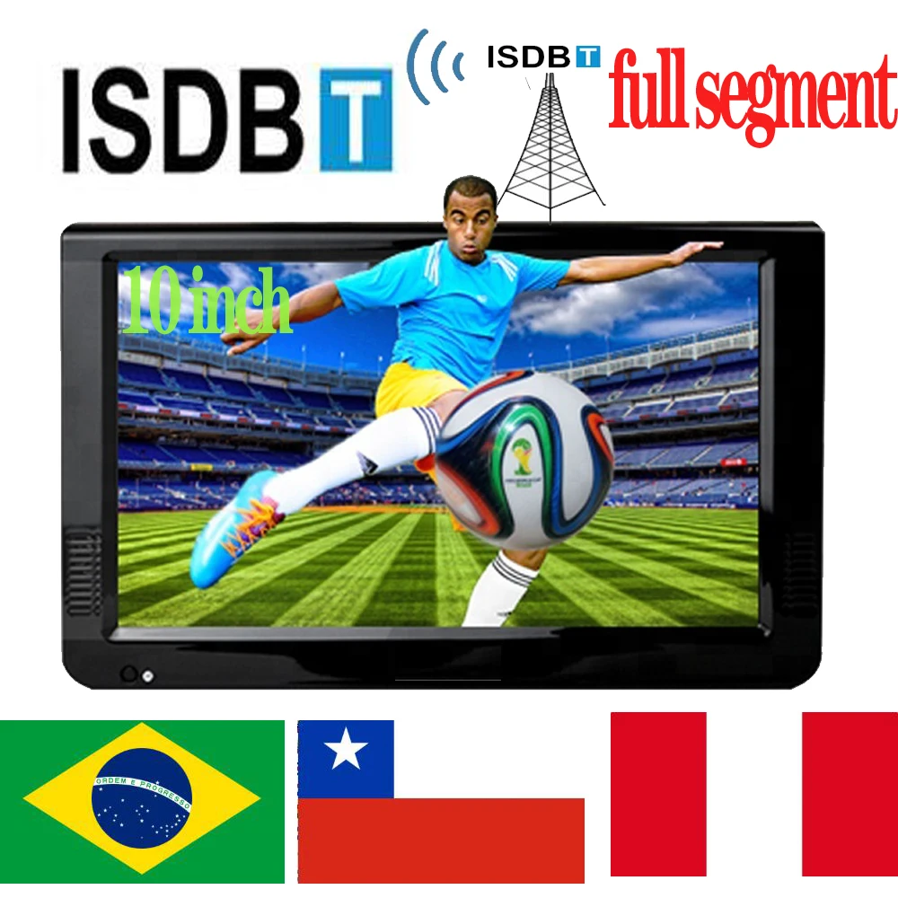 Leadstar 10-дюймовый ISDB-T Портативный мини DigitalTv встроенный IsdbT декодер для тюнера H265/Hevc