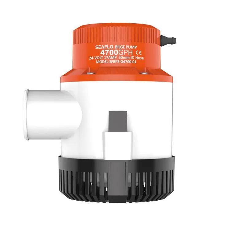 

Погружной откачивающий насос Seaflo с большим потоком 24 В, 4700GPH