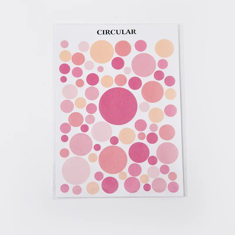 

Цветные сердечные наклейки для альбома