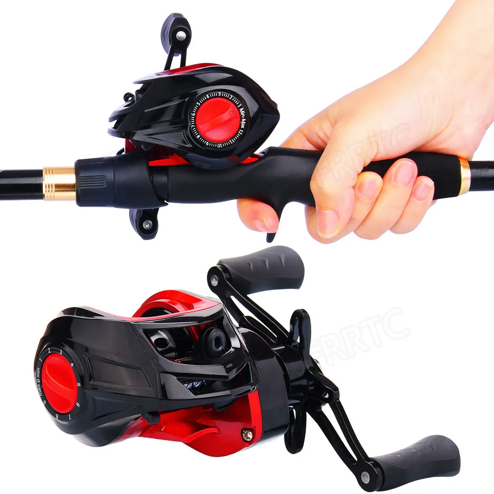 Рыболовная катушка с магнитным тормозом макс. 10 кг 19 + 1 шарикоподшипник