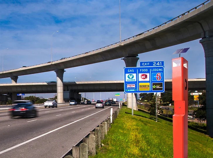 Highway Call Box Синяя световая станция SOS Аварийный телефон для улицы KNEM-21