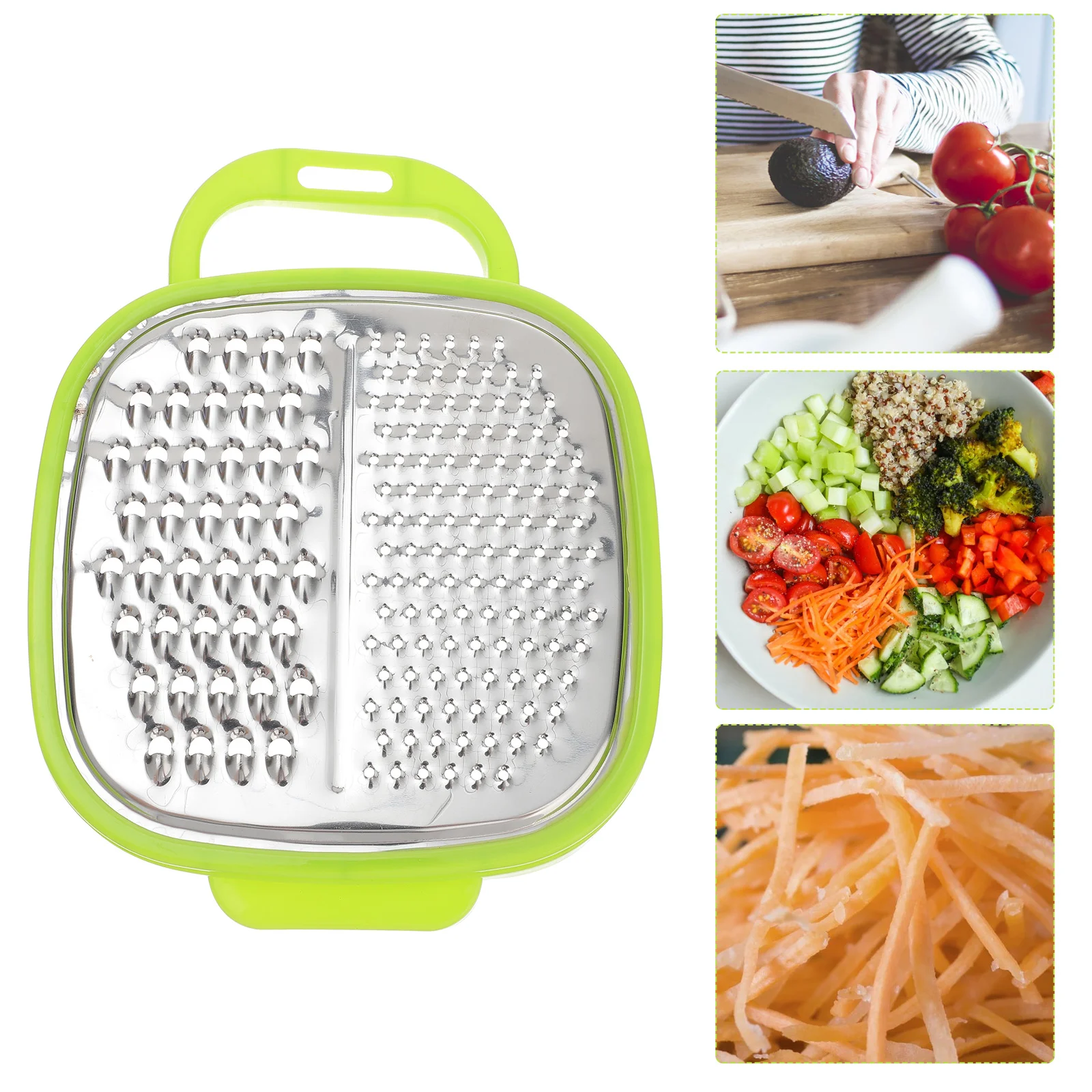 

Grater Vegetable Cheese Kitchentool Slicer Device Shredding Potatocontainer Zesters Zester Lemon Handheld Graters Tools Box