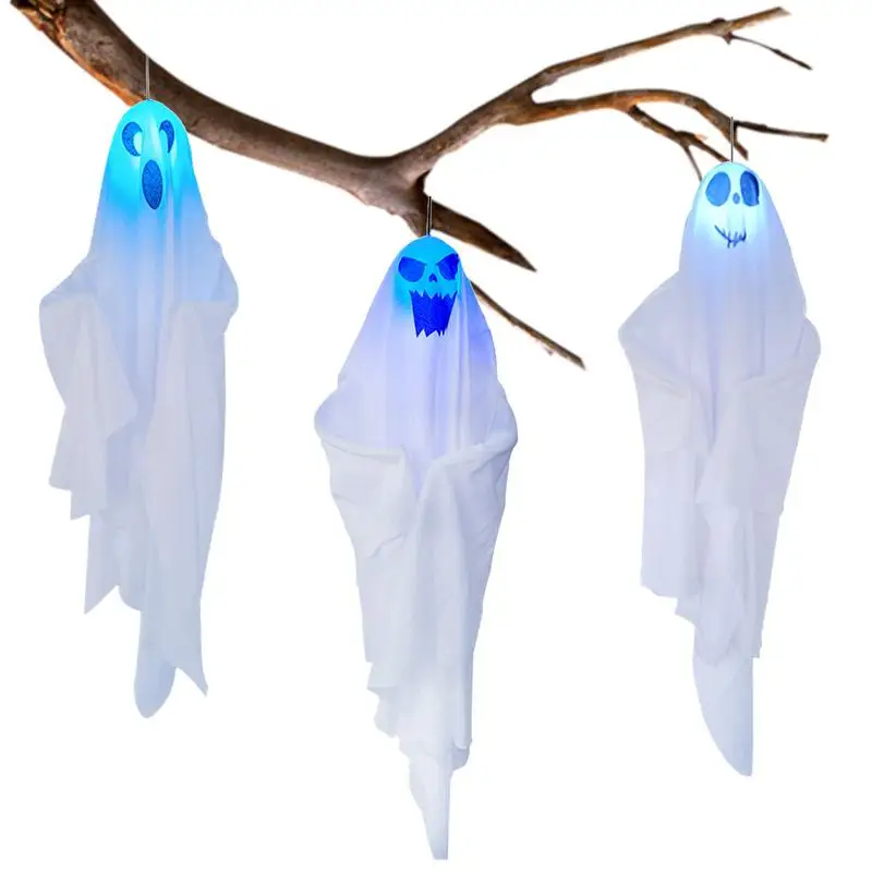

3 шт., декоративные подвесные привидения на Хэллоуин