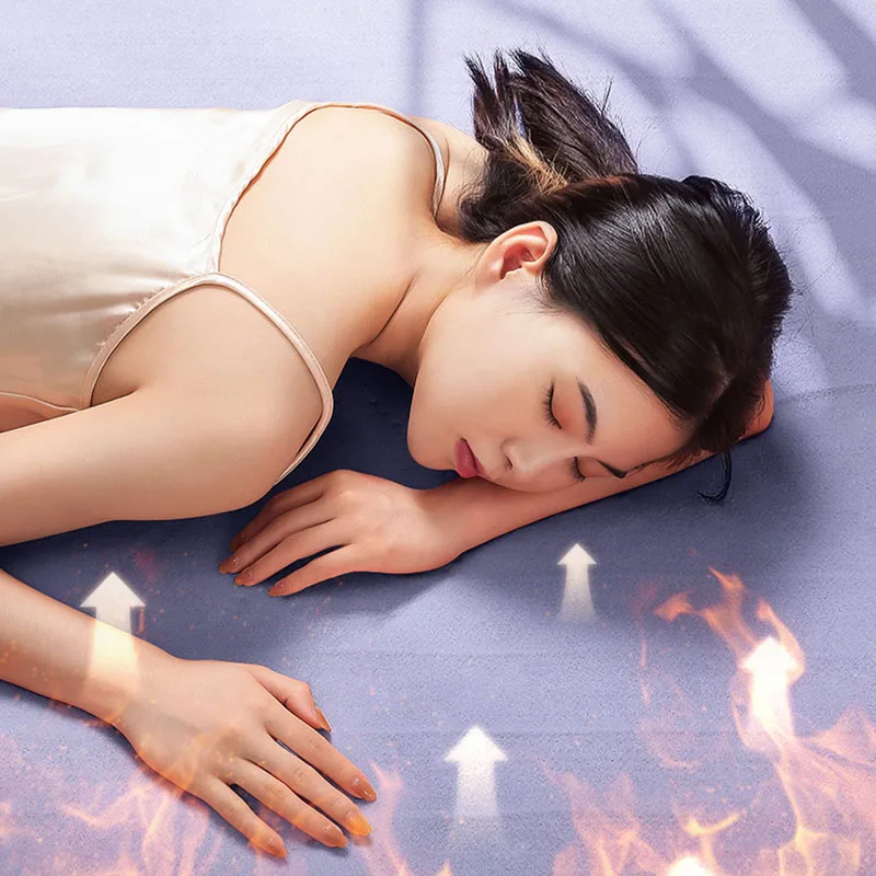 Uk Plug Electric Blanket Heat Resistance Wire Double Bed Electric Blanket King Size Couverture Chaude Hiver Heated Matress