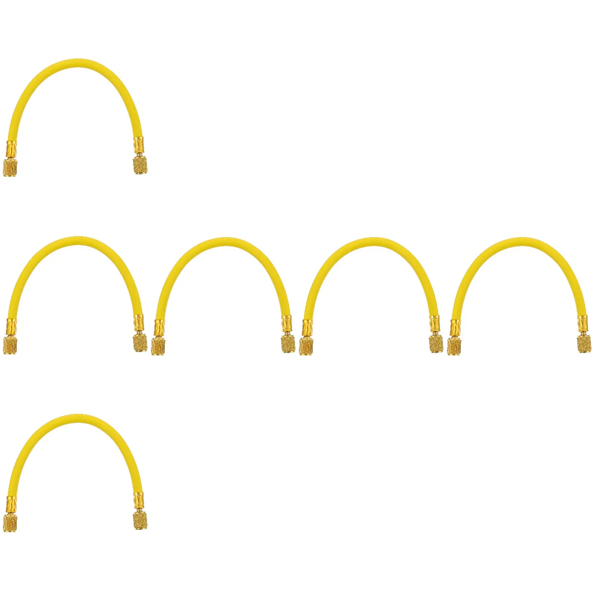 

6 шт., шланг для перезарядки хладагента