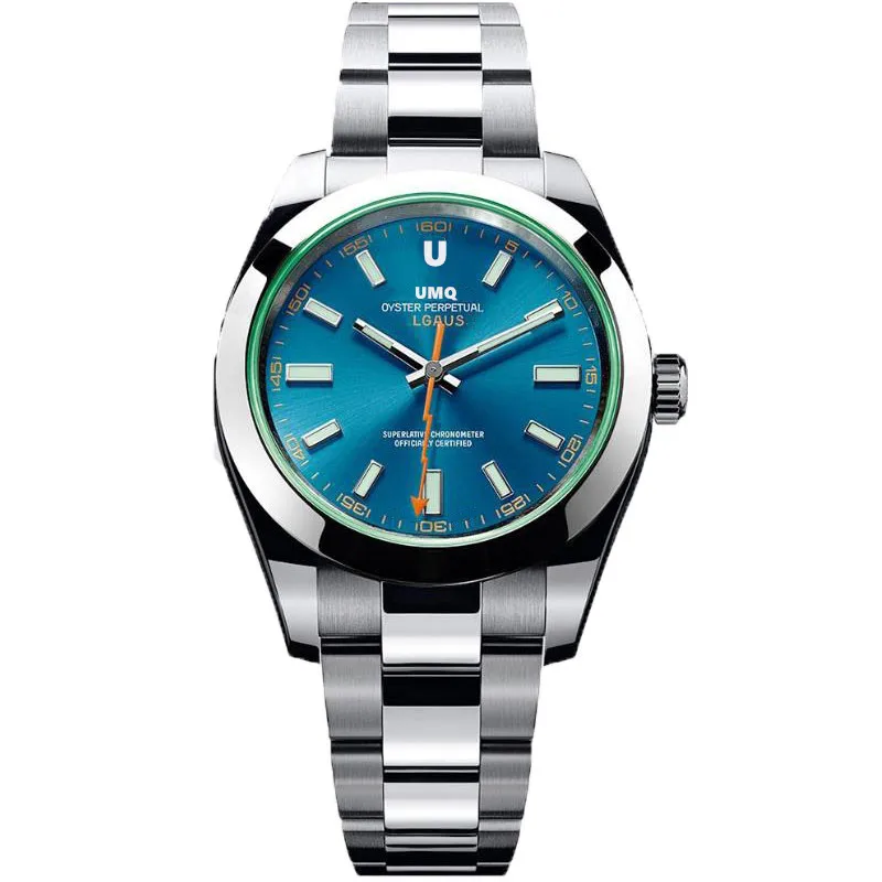 

Lightning pointer2021 41mm Men's automatic mechanical wrist watch stainless steel case refined steel surface aaa watch