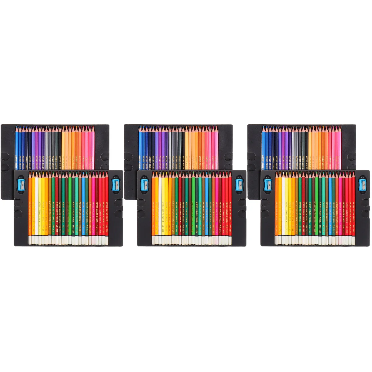 

3 Sets of Kids Graffiti Pencils Color Pencils Wooden Painting Pencils Colored Painting Pencils