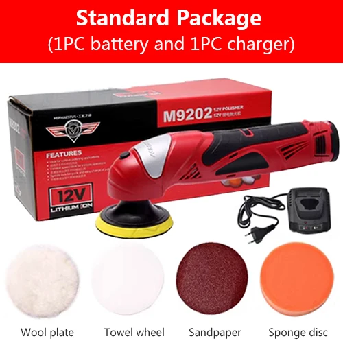 

Беспроводная полировальная машина dutoofree 100 мм