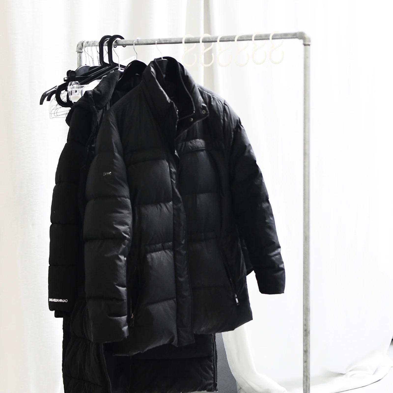 40 шт. крючки для драпировки прозрачная повязка на голову пластиковый дизайн