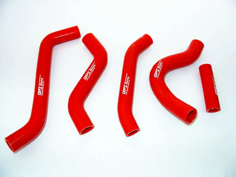 

Red Silicone Radiator Hose For 2007-2009 Suzuki RMZ450 2007 2008 2009