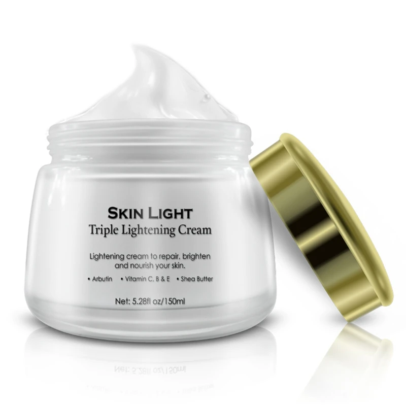 

150ml Face Cream Arbutin Vitamin C E Shea Butter Skin Light Triple Lightening Cream Repair Brighten Nourish Anti-Aging Skin Care