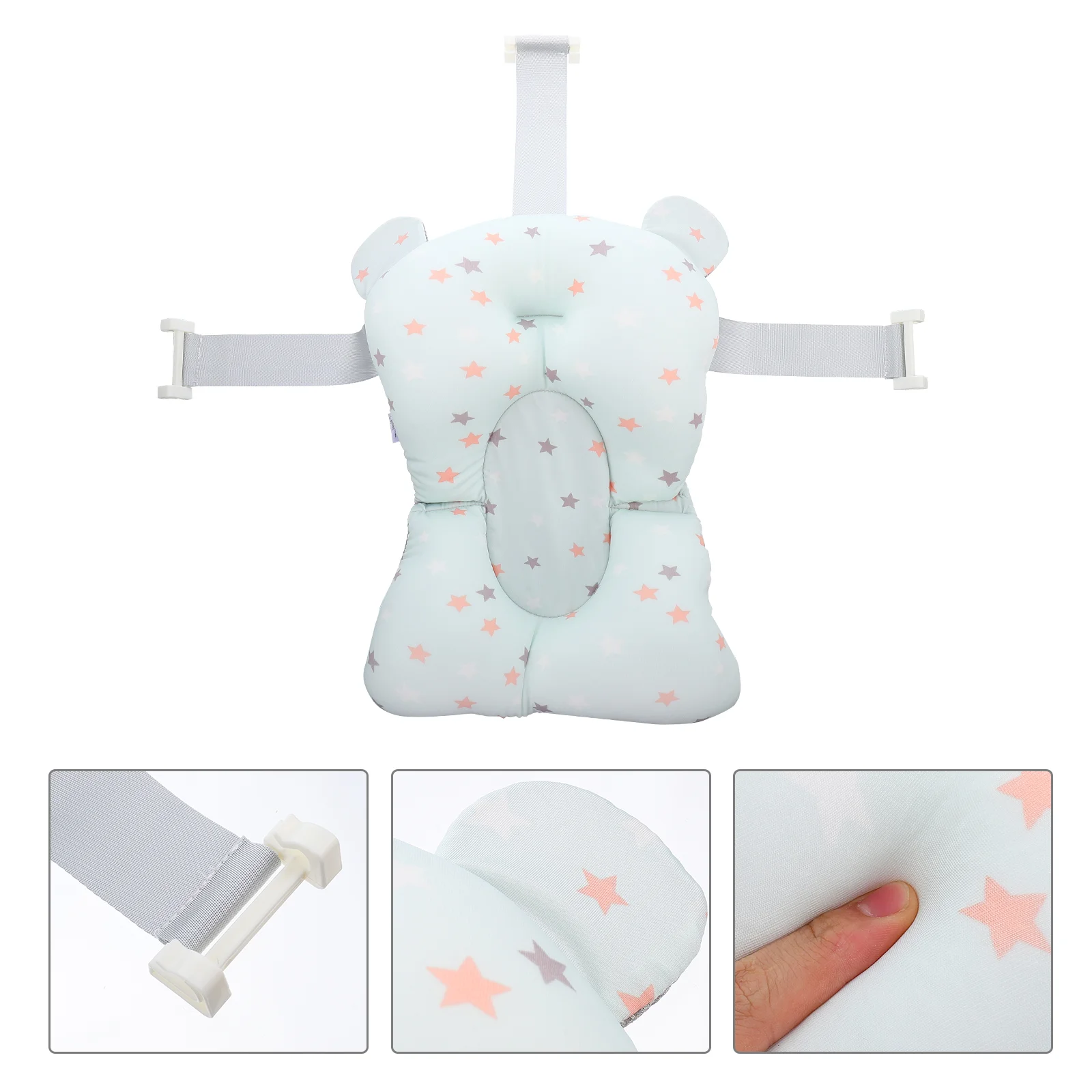 

Подушка для ванны, коврик для душа, подушка для младенцев, детская ванночка, противоскользящая Подушка для новорожденных, плавающая подушка...