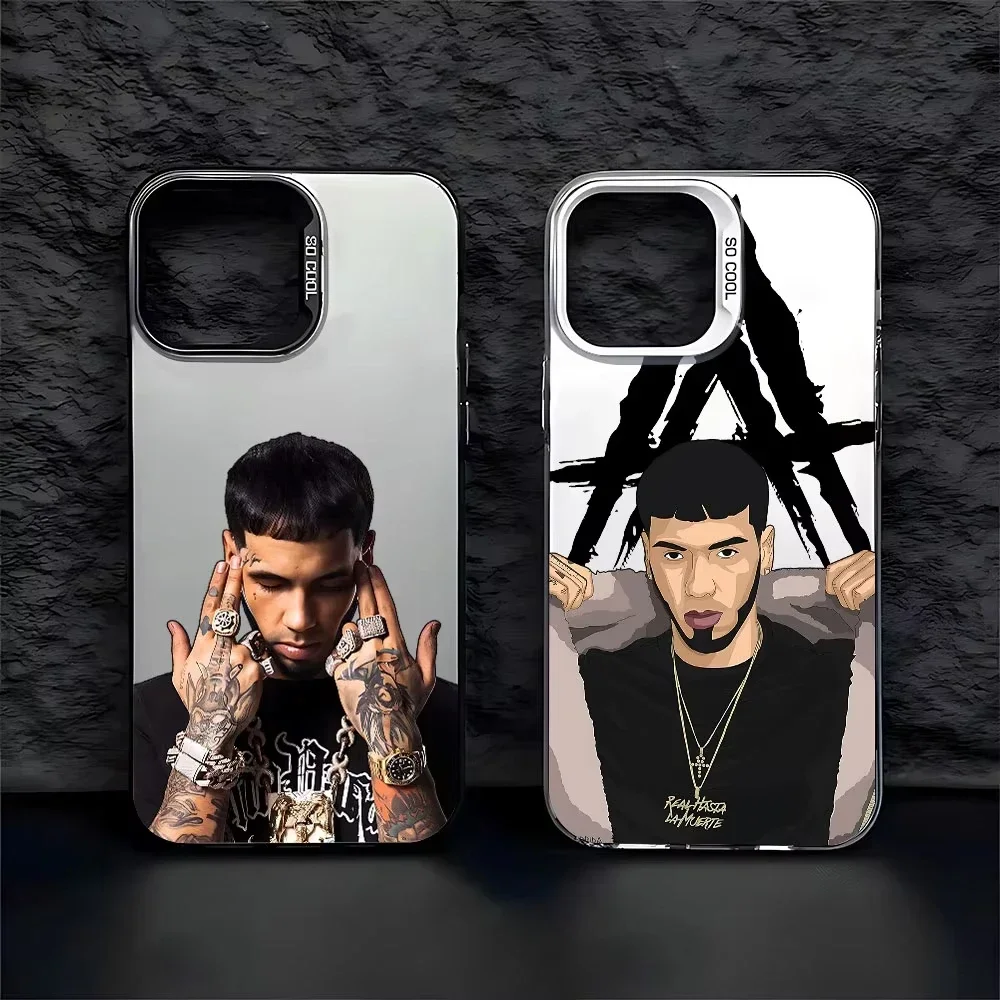 Модный чехол для телефона Hot Rapper Anuel AA Xiaomi Redmi Note 7 8 9 9S 10 11 12 13 14 Pro Plus 4G 5G с защитой от