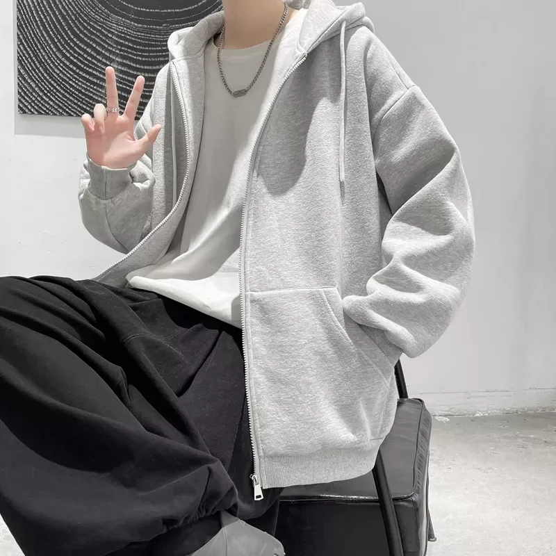 

2022NEW Men's Jackets Hooded Coats Casual Zipper Sweatshirts Male Tracksuit Fashion Jacket Mens Clothing Outerwear Casual Ho