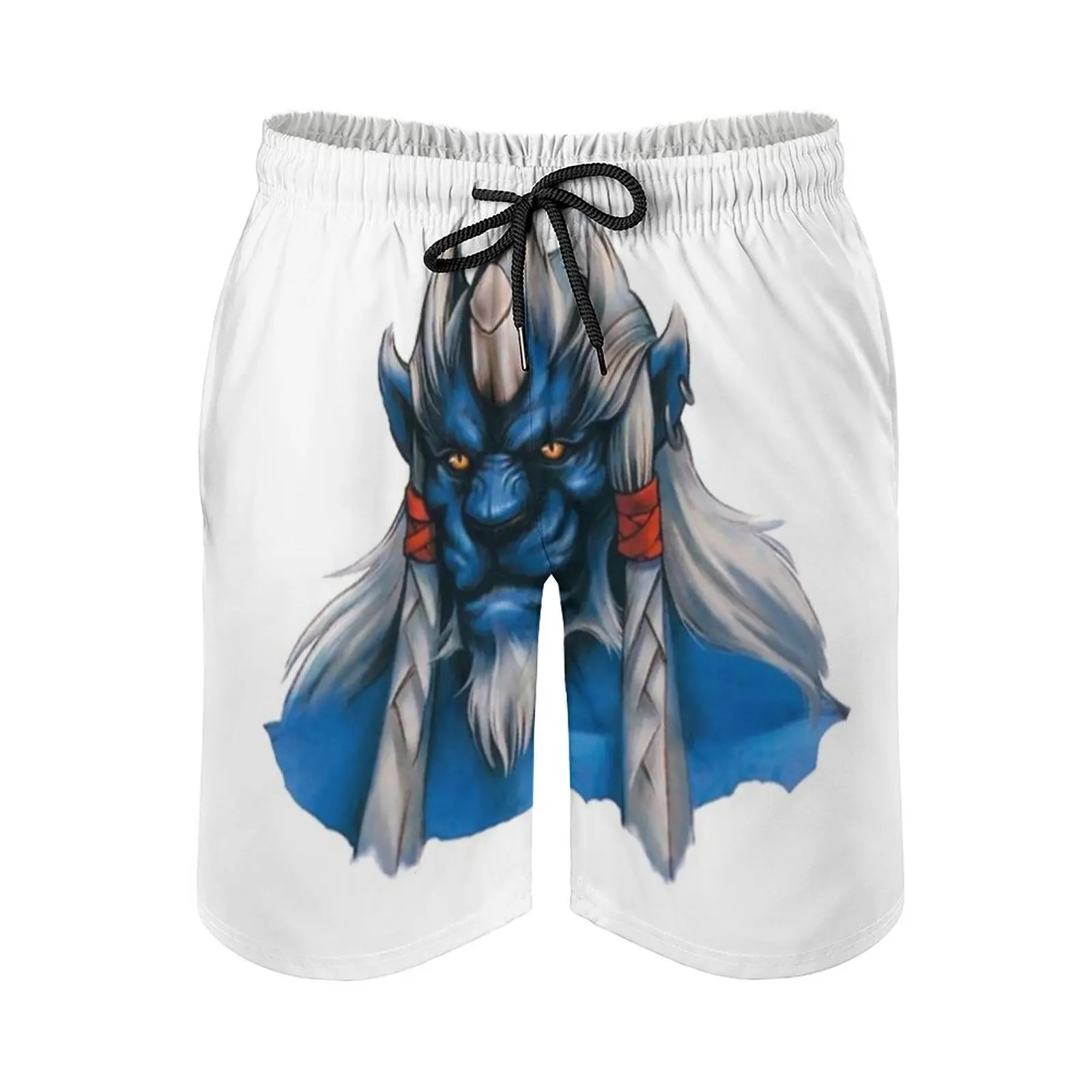 

Final Fantasy X Kimahri Portrait Men'S Sports Short Beach Shorts Surfing Swimming Boxer Trunks Final Fantasy Ffx Ff10 10 Final